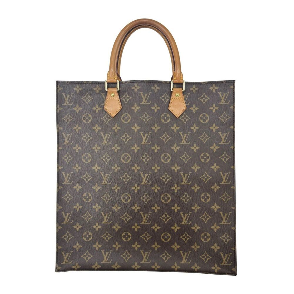 LOUIS VUITTON Authentic Brown Monogram Tote Bag - Picture 2 of 15
